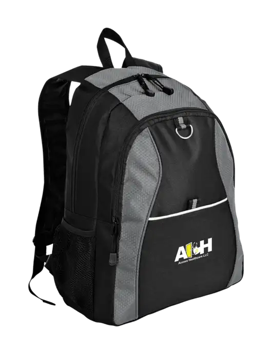 Honeycomb Grey/Black Backpack w/Access Healthcare Logo
