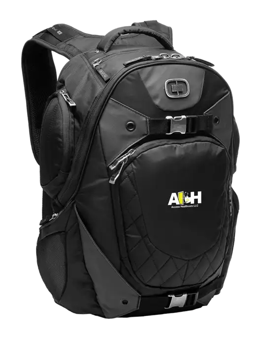 OGIO Black Squadron Pack w/Access Healthcare Logo