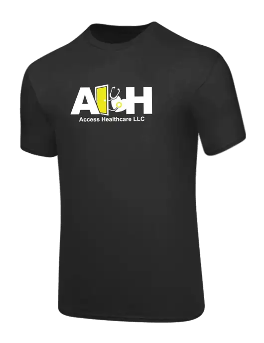 Core Blend Charcoal Grey T-Shirt w/Access Healthcare Logo