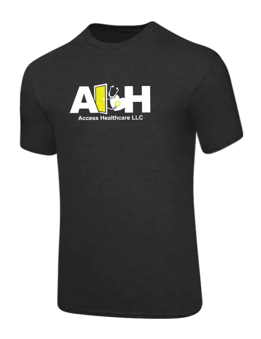 Core Blend Dark Heather Grey T-Shirt w/Access Healthcare Logo