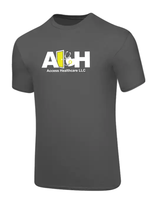 Core Blend Medium Grey T-Shirt w/Access Healthcare Logo