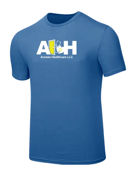 Seriously Soft Light Navy T-Shirt w/Access Healthcare Logo