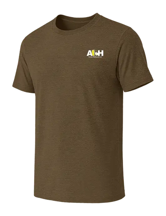 BELLA+CANVAS Heather Olive CVC Short Sleeve Tee w/Access Healthcare Logo